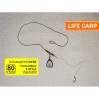 Монтаж Life Carp #38 90 гр, безпечна кліпса, груз груша, 1 гачок під бойл