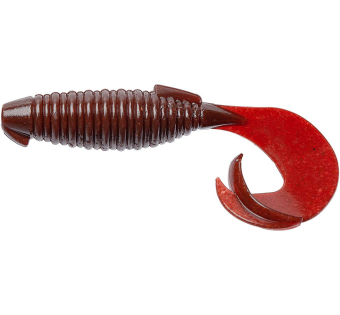 Силикон Keitech Flapper Grub 4" (7 шт/упак) ц:006 cola