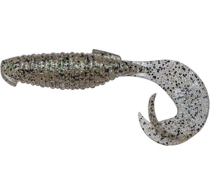 Силикон Keitech Flapper Grub 4" (7 шт/упак) ц:320 silver shad
