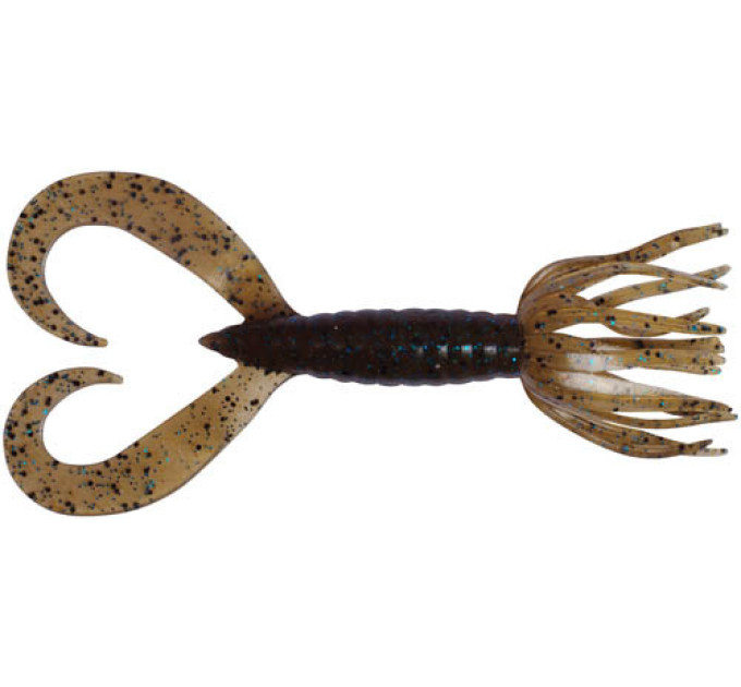 Силікон Keitech Little Spider 2" (8 шт/уп) к:207 green pumpkin pp. flk