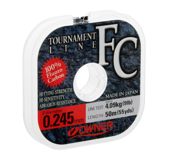 Флюорокарбон OWNER Tournament Line FC 50m 0.31mm