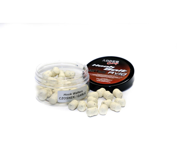 Бойлы Hook Waftes Adder Carp Avid Dambell 10/14mm 90ml GARLIC / Чеснок