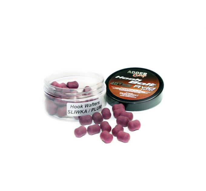 Бойлы Hook Waftes Adder Carp Avid Dambell 10/14mm 90ml PLUM / Слива