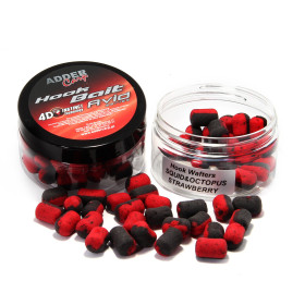 Бойлы Hook Waftes Adder Carp Avid Dambell 10/14mm 90ml SQUID&OCTOPUS-STRAWBERRY / Кальмар&Осминог-К