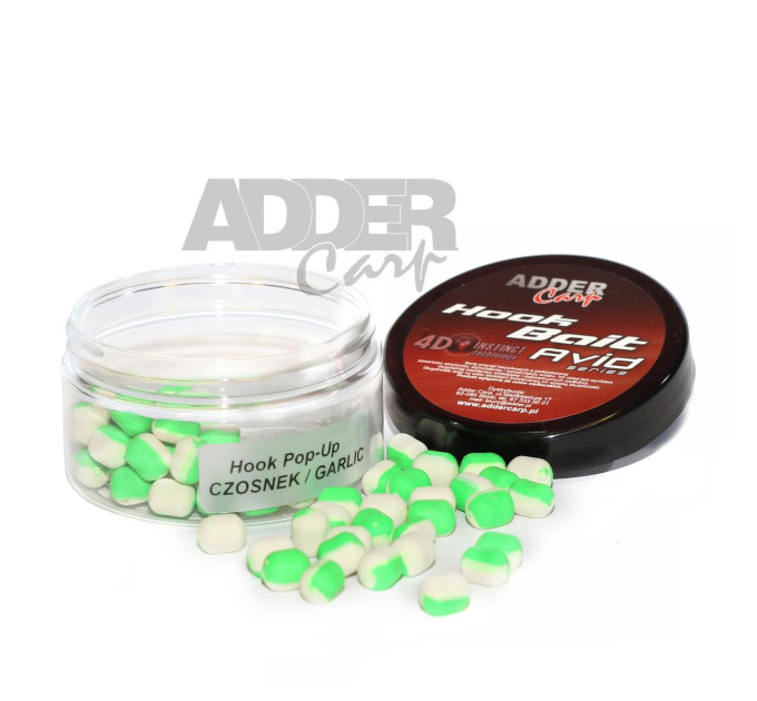 Бойлы Adder Carp Hook Boilies Avid Pop-Up Dumbell 8/10 mm Garlic / Чеснок