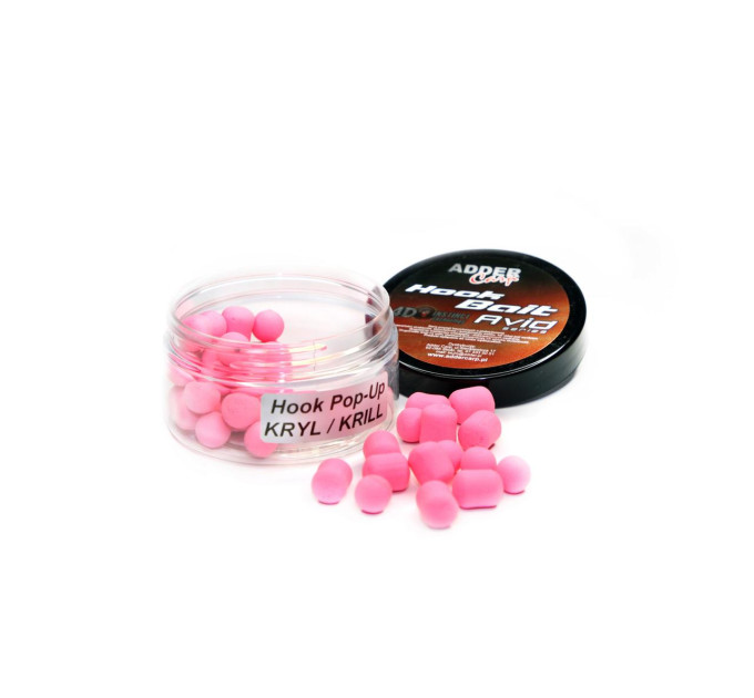 Бойлы Adder Carp Hook Boilies Avid Pop-Up 10 mm Krill / Криль