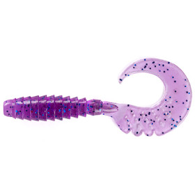Силікон FishUp Fancy Grub 2.5" (10pcs.), #014 - Violet/Blue