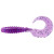 Силікон FishUp Fancy Grub 2.5" (10pcs.), #014 - Violet/Blue