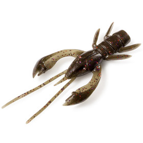 Силикон FishUp Real Craw 1.5" (10pcs.), #050 - Green Pumpkin Brown/Red & Purple