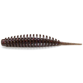 Силикон FishUp Tanta 1" (12pcs.), #050 - Green Pumpkin Brown/Red & Purple