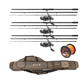 ECLIPSE AVALON CARP 3.9m + BLACK CARP 6000 + DISCOVERY ORANGE 0.40mm + ECLIPSE 1050F + ECLIPSE SBY2