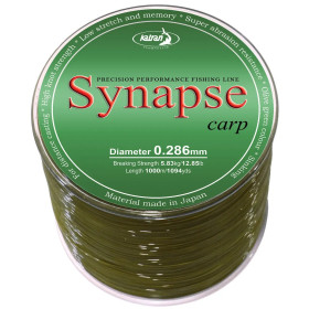 Леска Katran Synapse Carp 1000m (olive) 0.331mm 18.3lb/8.16kg