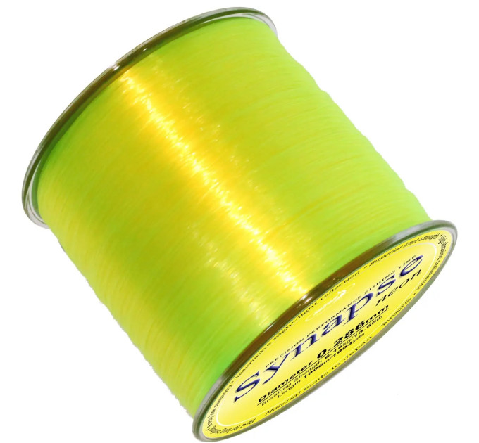 Волосінь Katran Synapse Neon 1000m (neon-yellow) 0.331mm 17.85lb/8.10kg