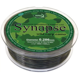 Леска Katran Synapse Wild Carp Camo 1000m (dark camo) 0.286mm 12.62lb/5.73kg