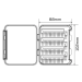 Коробка GC G.Carp Hook Box