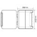 Коробка GC G.Carp Mini Box 2 section