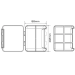 Коробка GC G.Carp Mini Box Two Layer 8 section