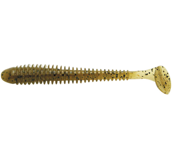 Силикон Keitech Swing Impact 4" (8 шт/упак) ц:101 green pumpkin pp.