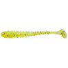 Силикон Keitech Swing Impact 4" (8 шт/упак) ц:pal#01 chartreuseredflake