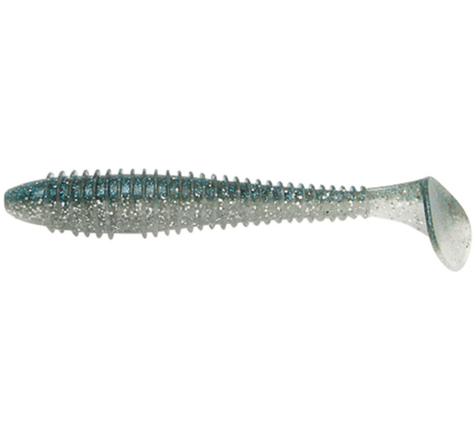 Силикон Keitech Swing Impact FAT 3.8" (6 шт/упак) ц:431 silver shiner