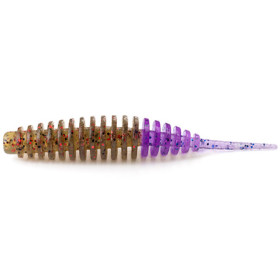 Силікон FishUp Tanta 2" (9pcs.), #249 - Green Pumpkin/Violet
