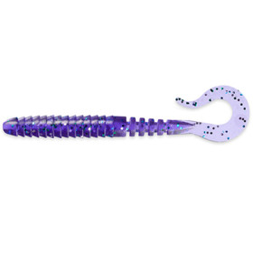 Силикон FishUp Vipo 3.6" (8pcs.), #060 - Dark Violet/Peacock & Silver
