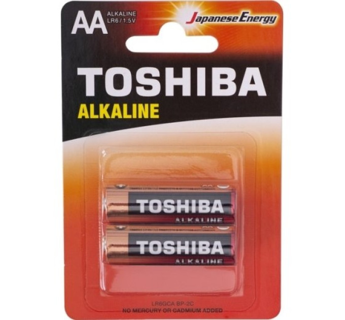Батарейки TOSHIBA  AA  Alkaline