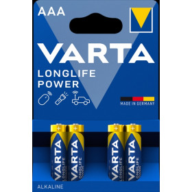 Батарейки Varta Longlife Power AAA/LR03 Alkaline