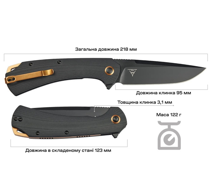 Нож Skif Frontier BB G10 к:black