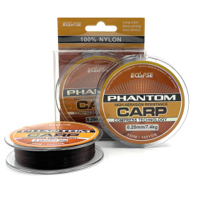 Леска ECLIPSE Phantom Carp Sinking Brown 150m 0.30mm