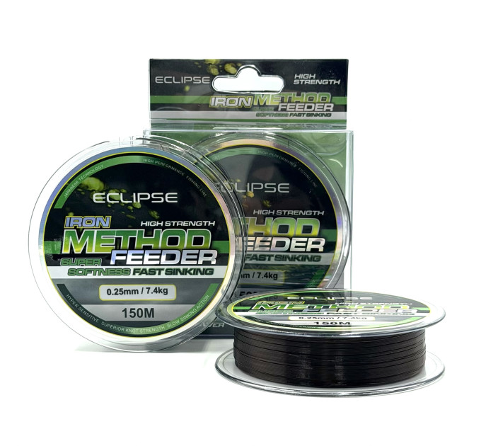 Волосінь Iron Method Feeder Brown 150m 0.30mm