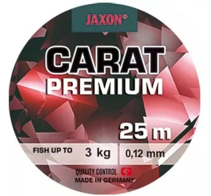 Леска JAXON Carat Premium 25m 0.12mm