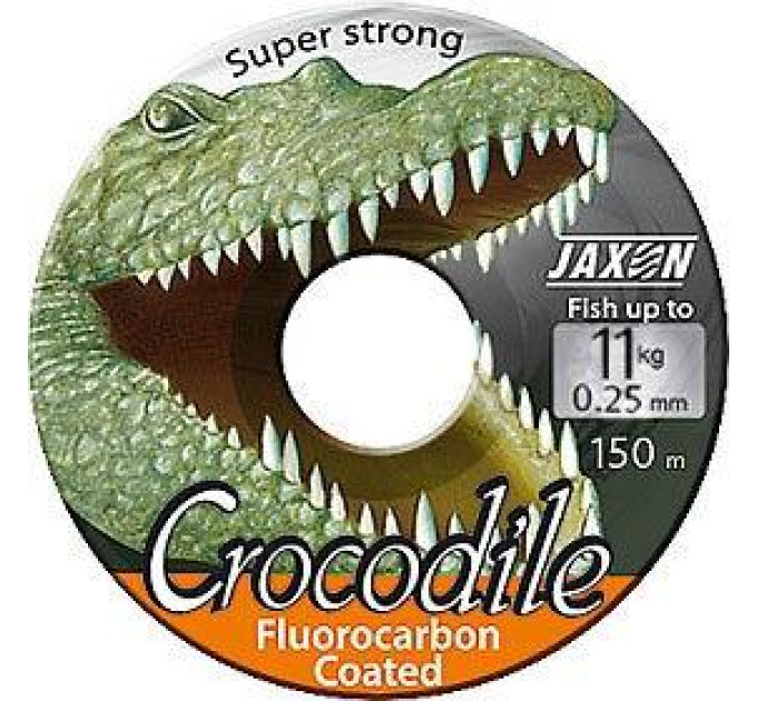 Леска JAXON Crocodile Fluorocarbon Coated 25m 0.18mm