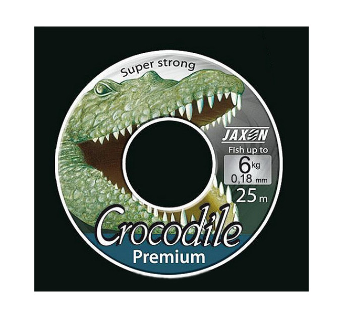 Леска JAXON Crocodile Premium 25m 0.20mm