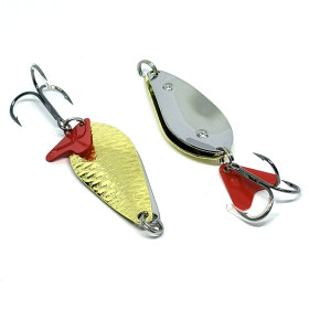 Блешня Kusama ATOM ACOUSTIC 15gr #GO/SIL-184