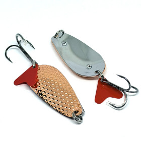 Блесна Kusama PERCH ACOUSTIC 15gr #CU/SIL-240