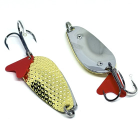 Блесна Kusama PERCH ACOUSTIC 15gr #GO/SIL-241