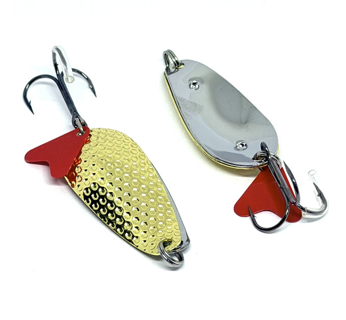 Блесна Kusama PERCH ACOUSTIC 15gr #GO/SIL-241