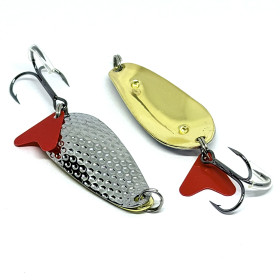 Блесна Kusama PERCH ACOUSTIC 15gr #SIL/GO-243