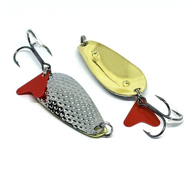Блесна Kusama PERCH ACOUSTIC 15gr #SIL/GO-243