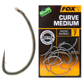 Крючок FOX Edges Armapoint Curve Shank Medium №4