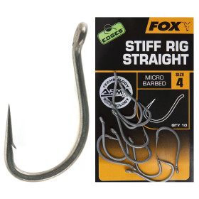 Крючок FOX Edges Armapoint Stiff Rig Straight №7