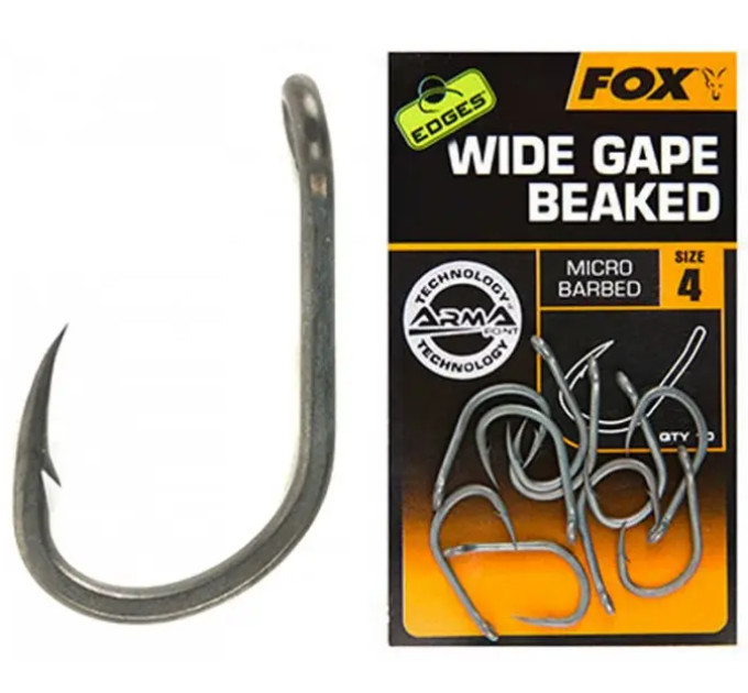 Крючок FOX Edges Armapoint Wide Gape Beaked №6