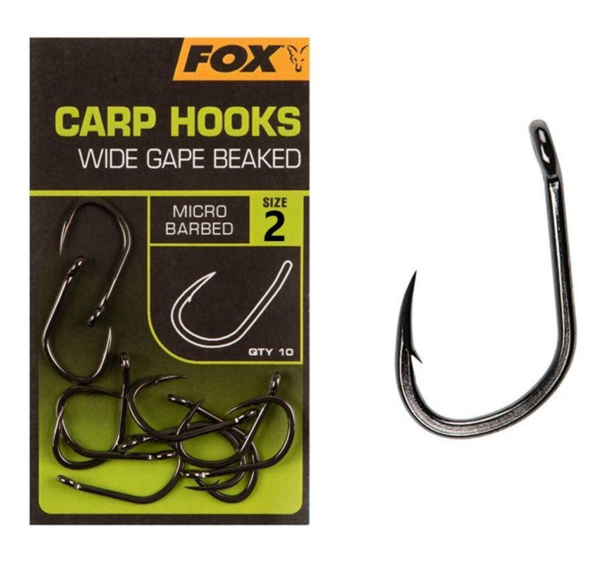 Крючок FOX Wide Gape Beaked №8