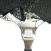 Подсак BREEZE HB002-240702 треугольный 70 см, крупная прорезиненная тонкая сетка, круглая металлическая телескоп