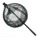 Подсак Breeze HB-030-15501 бортовой, круглая голова 56см, крупная прорезиненная тонкая сетка, круглая алюм ручка