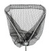 Подсак Breeze СS-280230-HD треугольный 80 см, крупная черная прорезиненная сетка, круглая металлическая телескоп