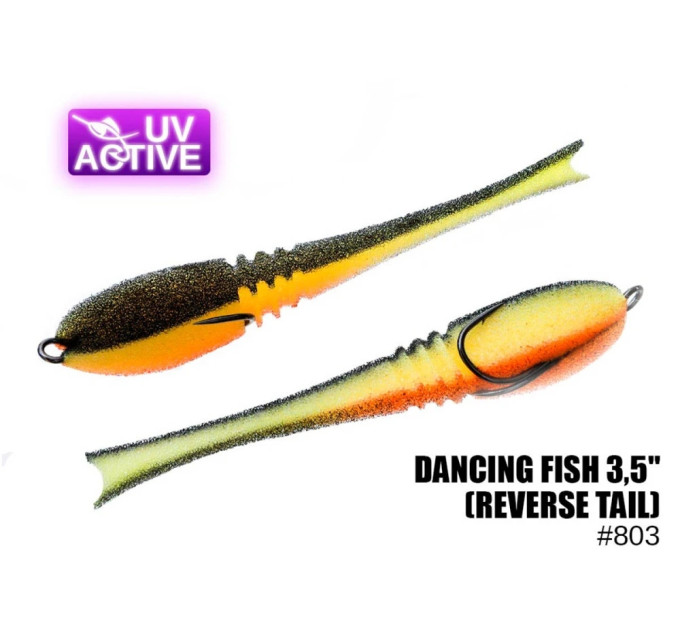 Поролонова рибка Проф Монтаж 803 Dancing Fish 3,5" к:03 (reverse tail)