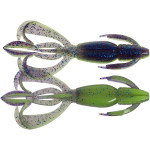 Силикон Keitech Crazy Flapper 2.8" (8 шт/уп) ц:pal#06 Violet Lime Berry