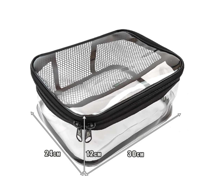 Прозорий органайзер Проф Монтаж Crystal Bag XL (30х24х12)